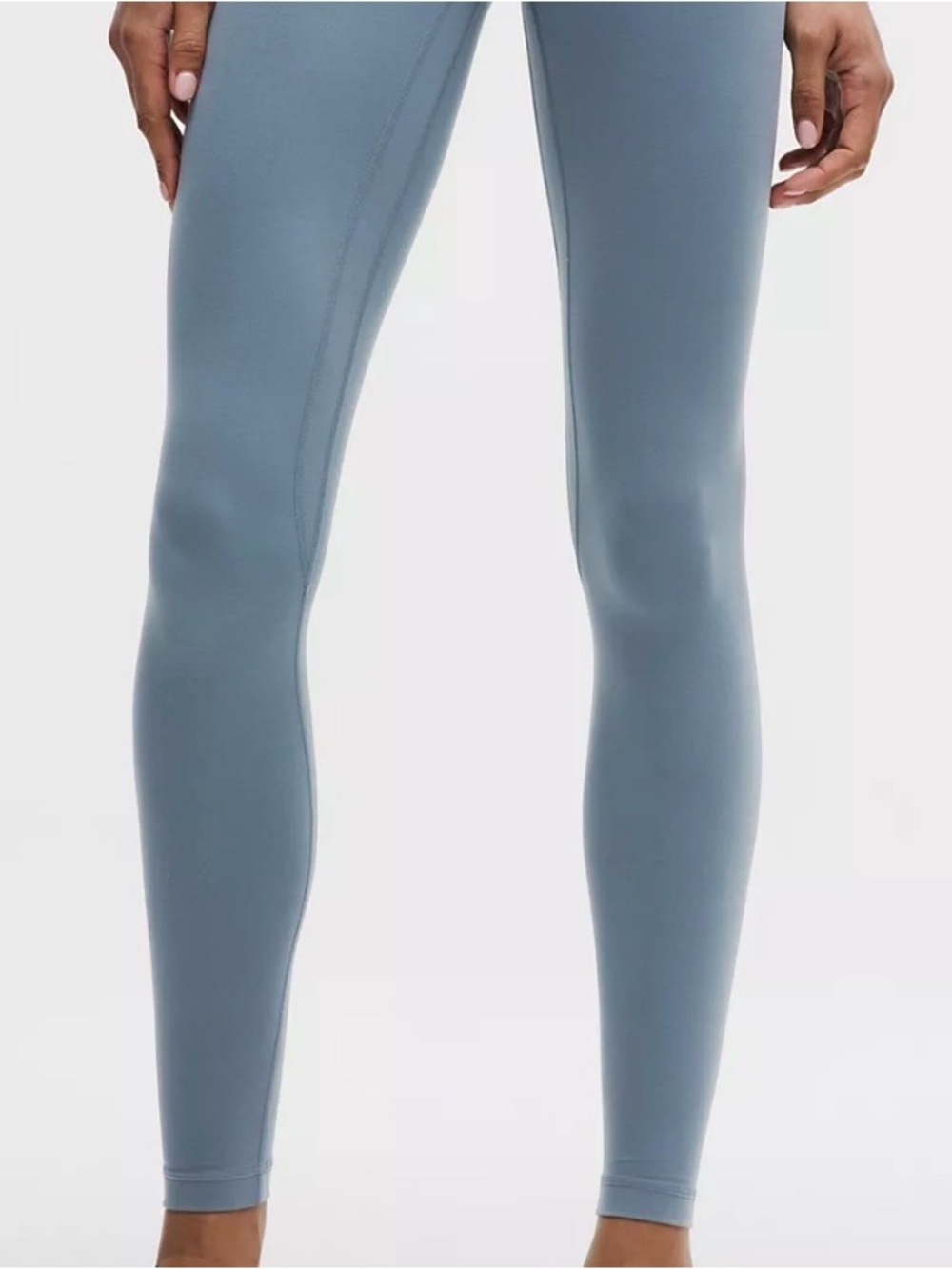 Lululemon High-Waist Performance Leggings - Slate Blue Align - Picture 6 of 10